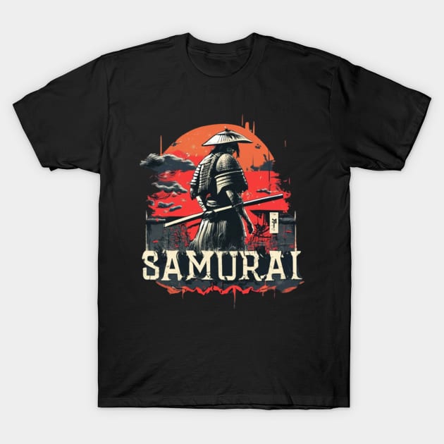 Samurai T-Shirt by Scar
